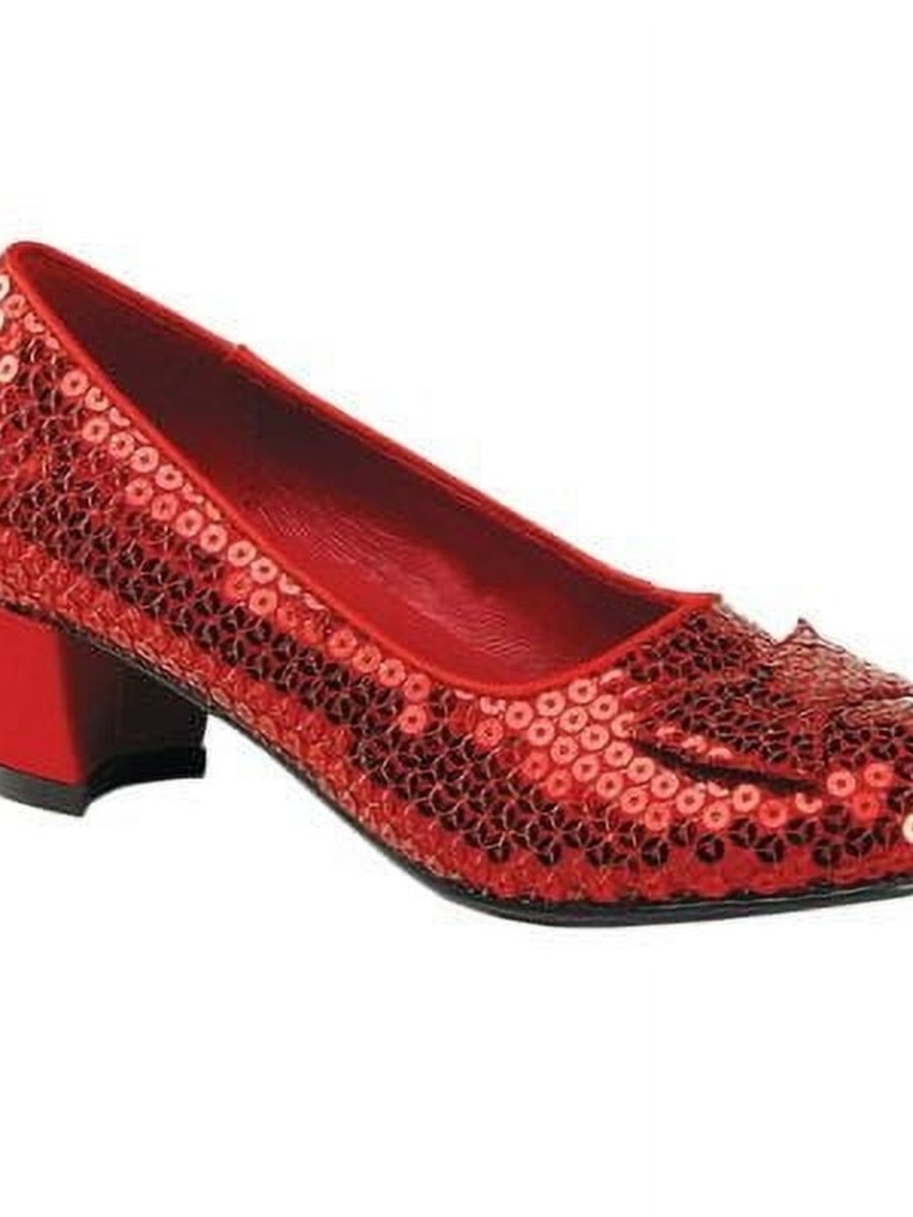 Funtasma DOROTHY Red Sequin Low Heel Women's Pumps